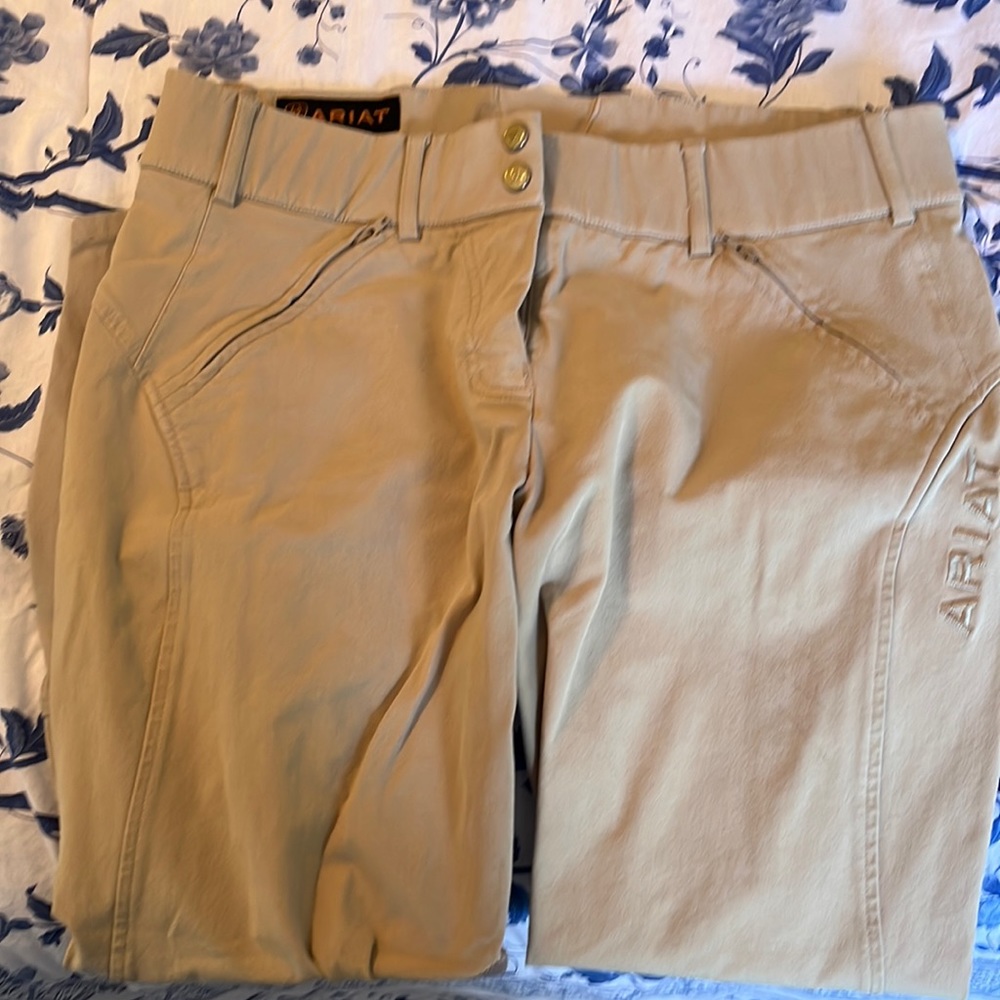 Ariat tan breeches